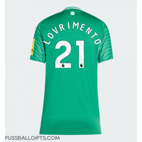 Newcastle United Tino Livramento #21 Fußballbekleidung Auswärtstrikot Damen 2025-26 Kurzarm